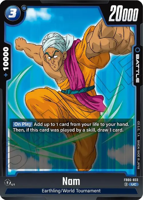 Nam card art
