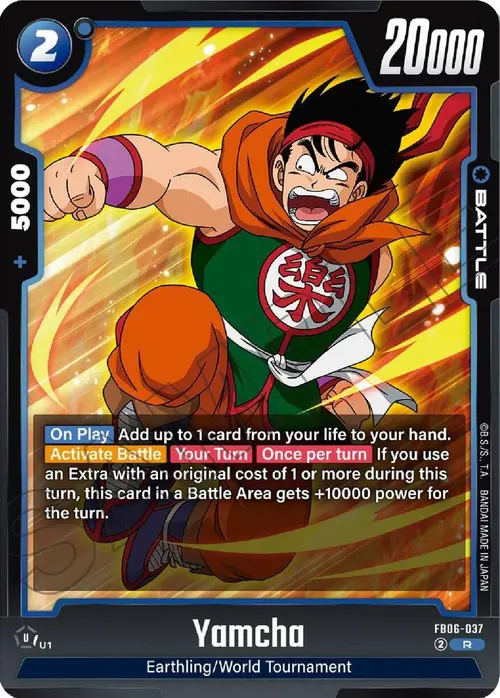 Yamcha card art