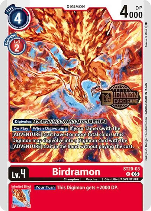 Birdramon card art