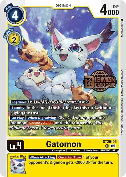 Gatomon card art