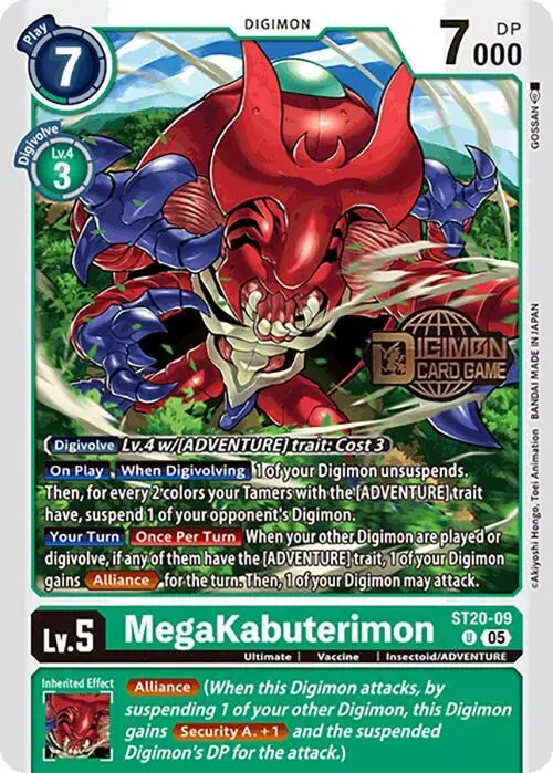 MegaKabuterimon card art