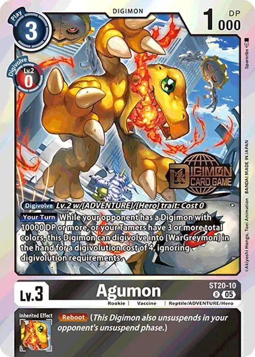 Agumon card art
