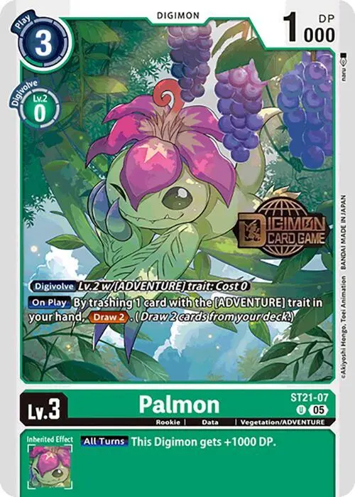 Palmon card art