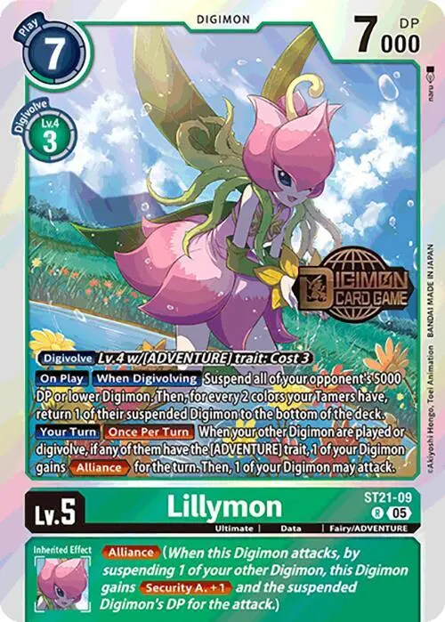 Lillymon card art