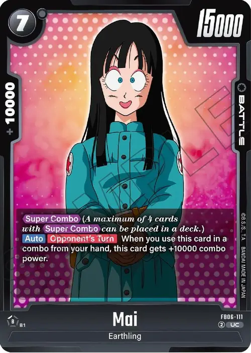 Mai card art