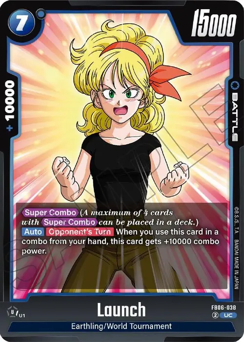 Launch card art