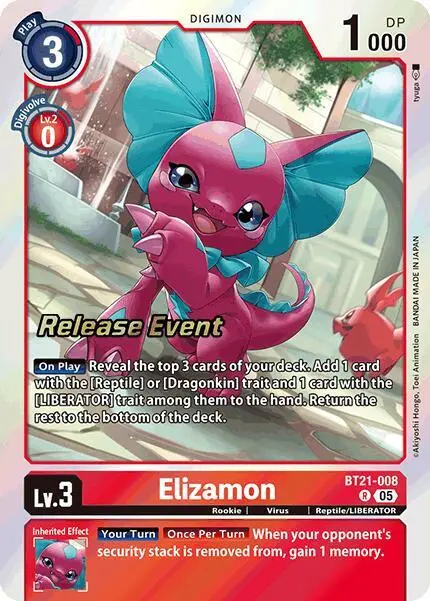 Elizamon card art