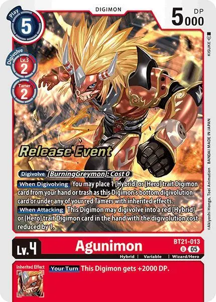 Agunimon card art