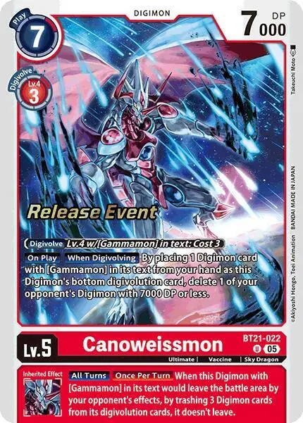 Canoweissmon card art