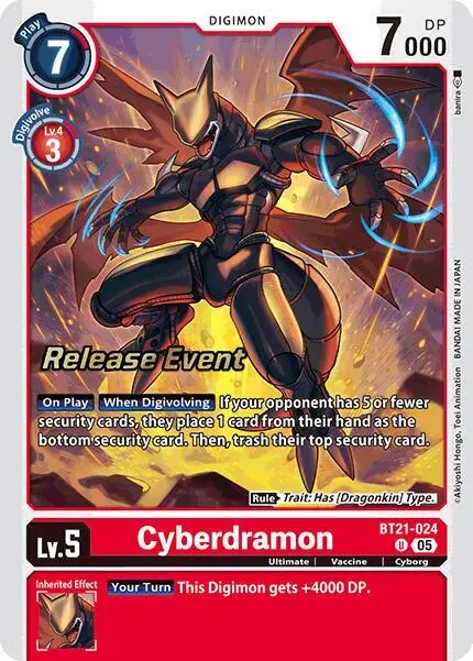 Cyberdramon card art