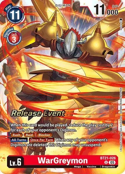 WarGreymon card art