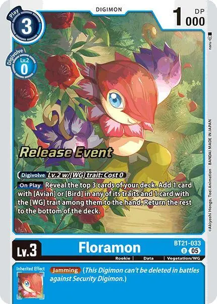Floramon card art