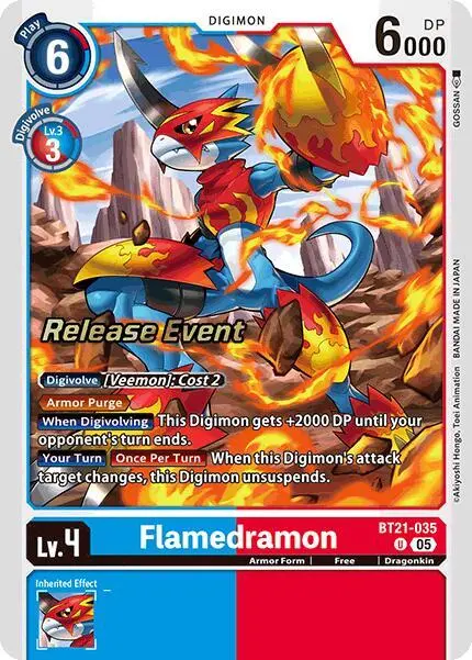 Flamedramon card art