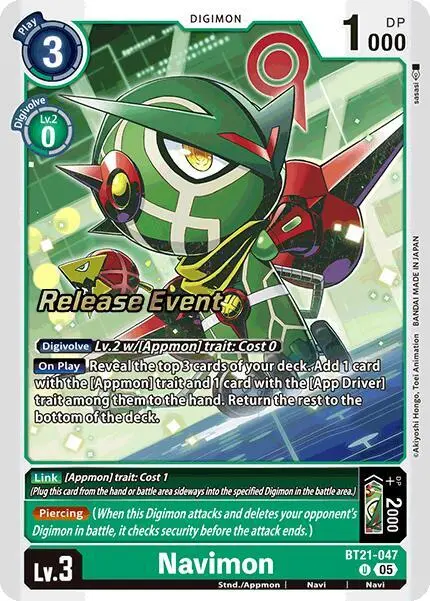 Navimon card art
