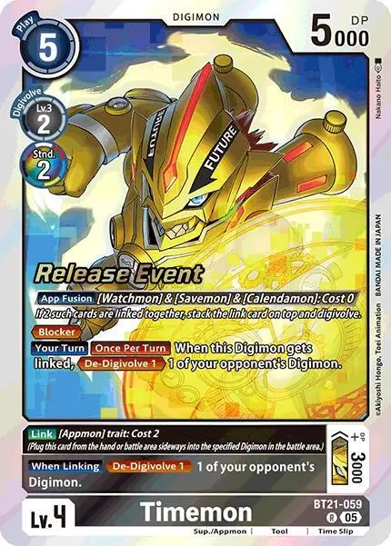 Timemon card art