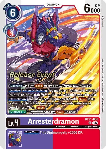 Arresterdramon card art