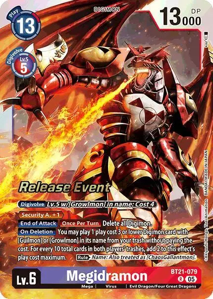 Megidramon card art