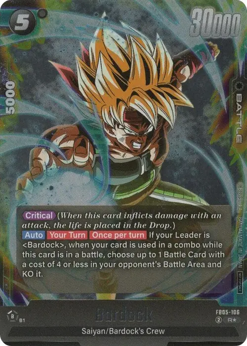 Bardock (Tournament Pack 06) card art