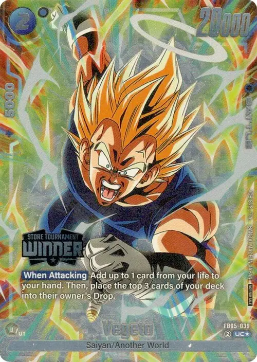 Vegeta (Tournament Pack -Winner- 06) card art