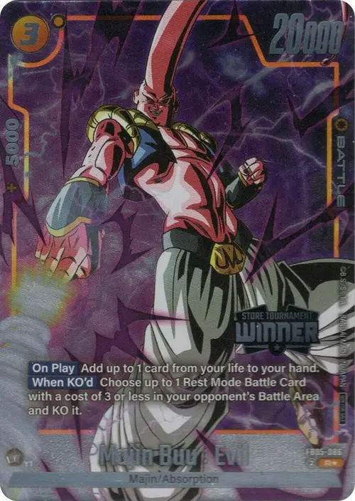 Majin Buu : Evil (Tournament Pack -Winner- 06) card art