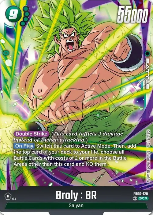 Broly : BR card art