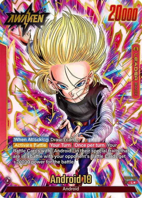 Android 18 (Alternate Art) card art
