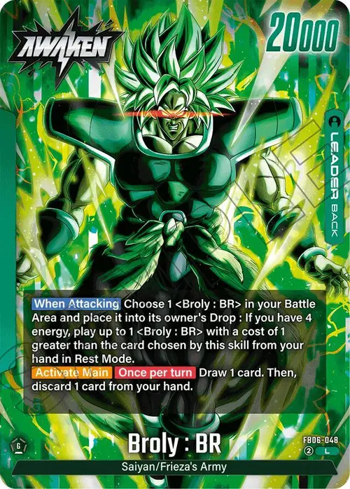 Broly : BR card art