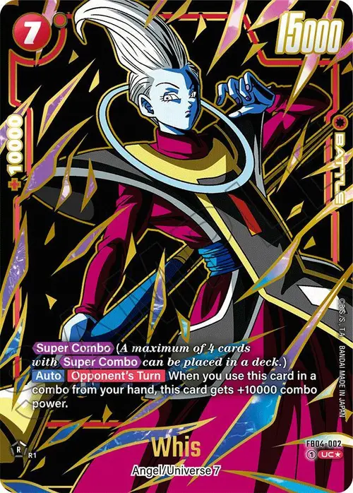 Whis (Alternate Art) card art