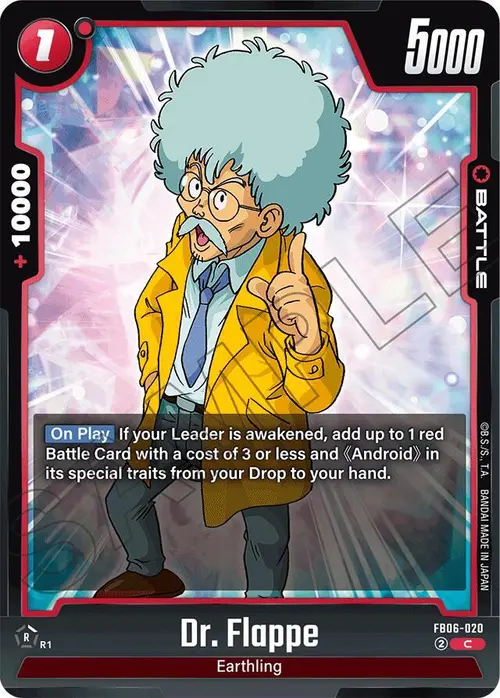 Dr. Flappe card art
