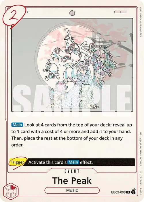 The Peak card art