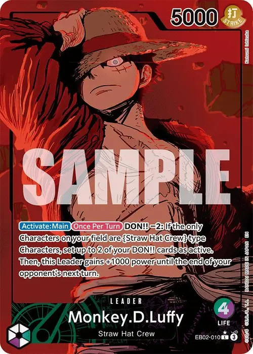 Monkey.D.Luffy (010) (Alternate Art) card art