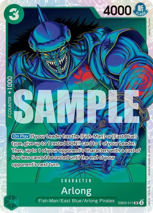 Arlong card art