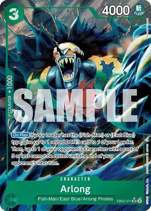 Arlong (Alternate Art) card art