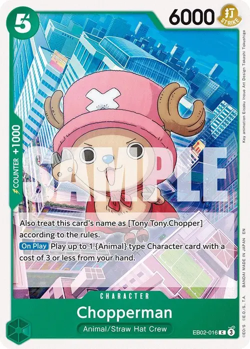 Chopperman card art