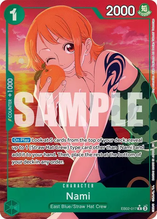 Nami (Alternate Art) card art