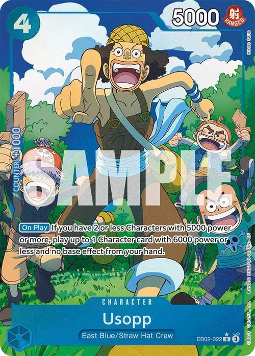Usopp (Alternate Art) card art