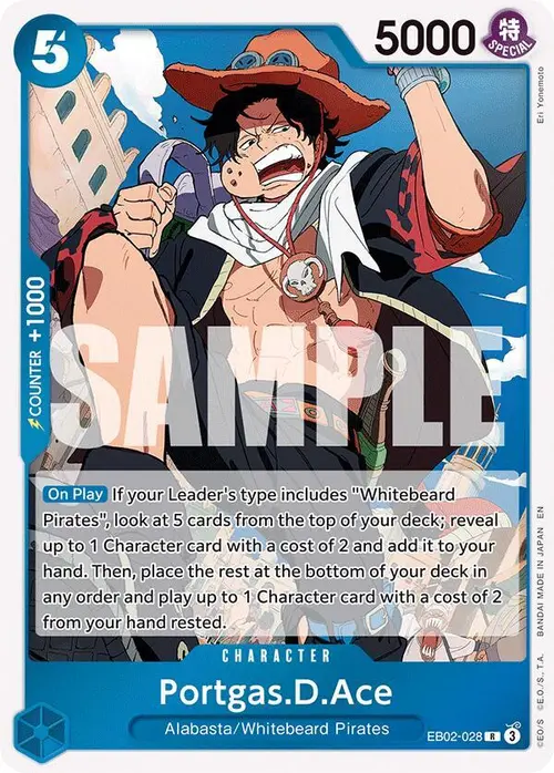 Portgas.D.Ace card art