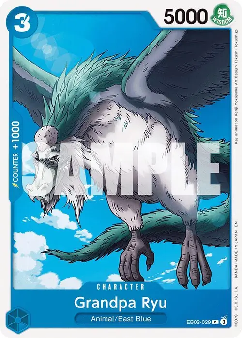 Grandpa Ryu card art