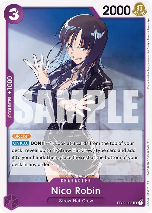 Nico Robin card art