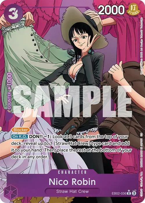 Nico Robin (Alternate Art) card art