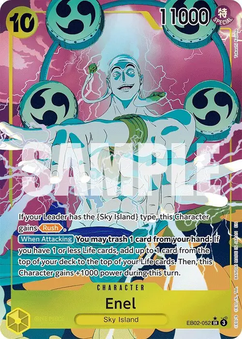 Enel (Alternate Art) card art