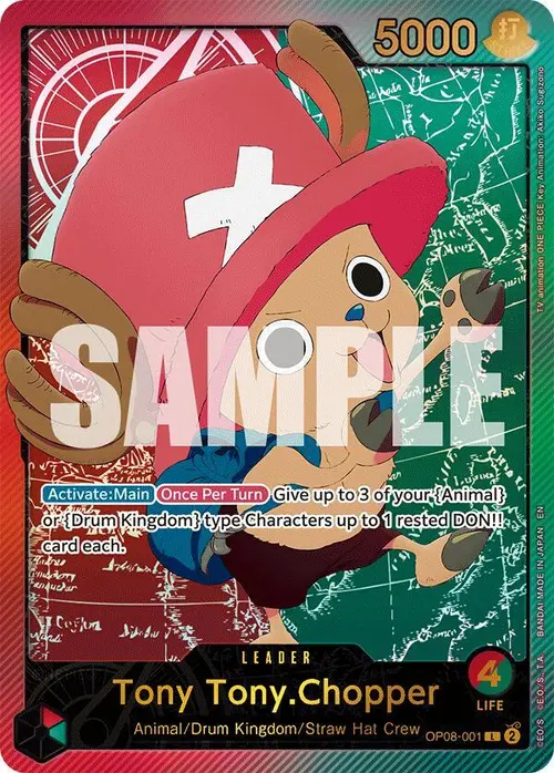 Tony Tony.Chopper (SP) card art