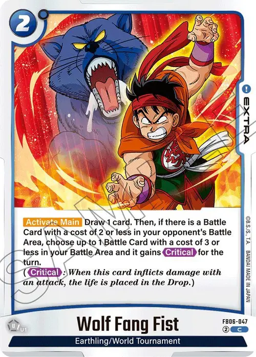 Wolf Fang Fist card art