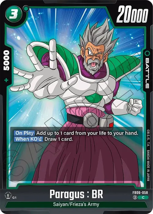 Paragus : BR card art