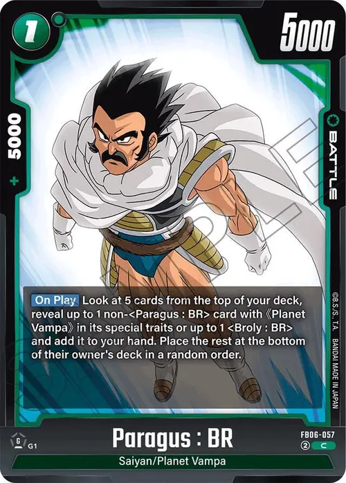 Paragus : BR card art