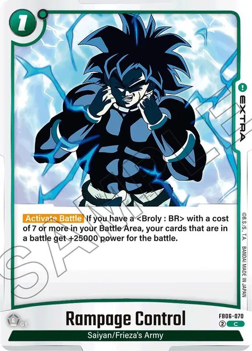 Rampage Control card art