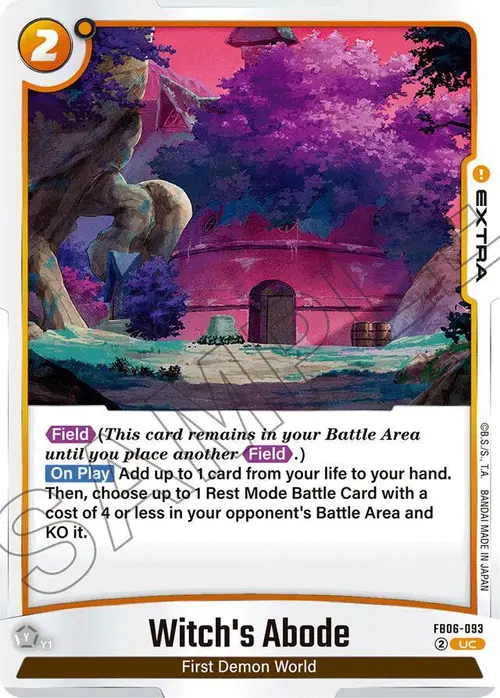 Witch's Abode card art