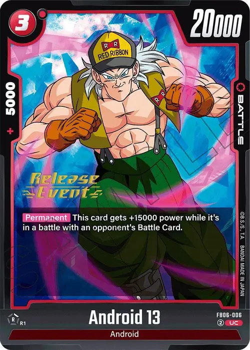 Android 13 card art