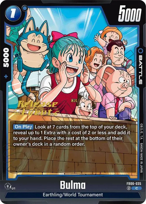 Bulma card art