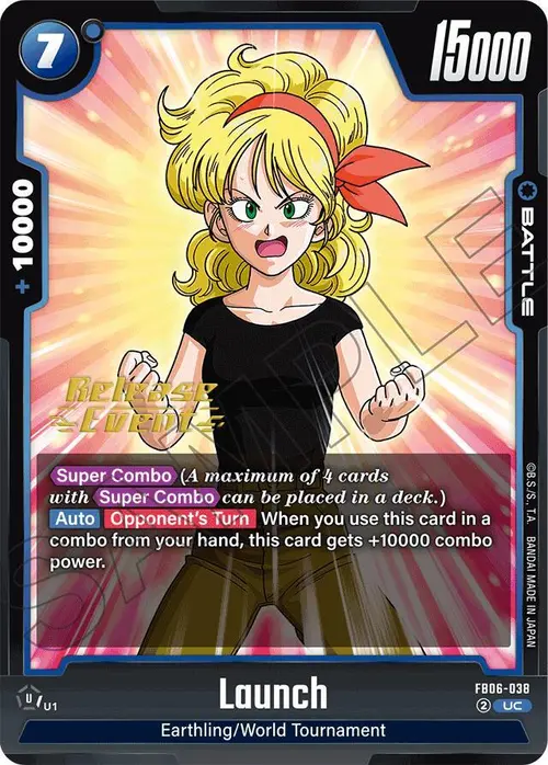 Launch card art